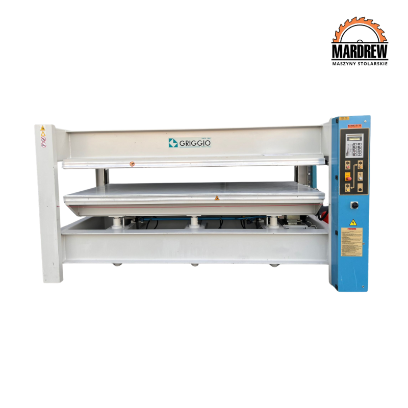 Prasa półkowa GRIGGIO 1300x3000 własna grzałka 21/25