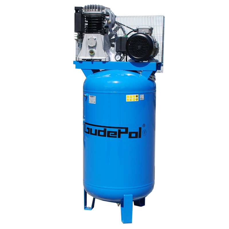 Kompresor, sprężarka Gudepol GDV 59-270-650 pionowy