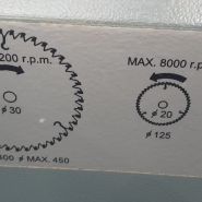 Piła formatowa Paoloni P3200AX 4/26 zdjęcie 11